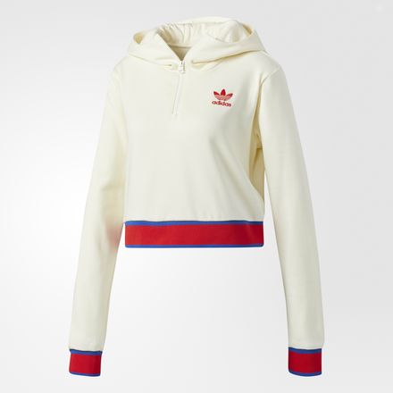 Embellished Arts Cropped Hoodie