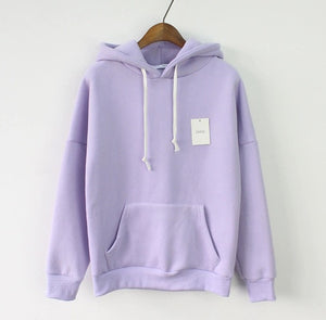 Solid Pastel Hoodie