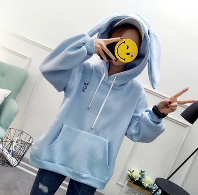 Oversized Rabbit Ears Hoodie