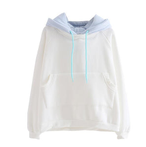 Two-tone hoodie